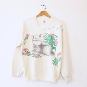 Vintage Dog Sweatshirt Large